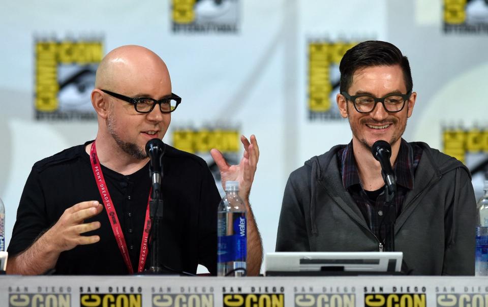 "Avatar" creators Michael Dante DiMartino and Bryan Konietzko in 2014