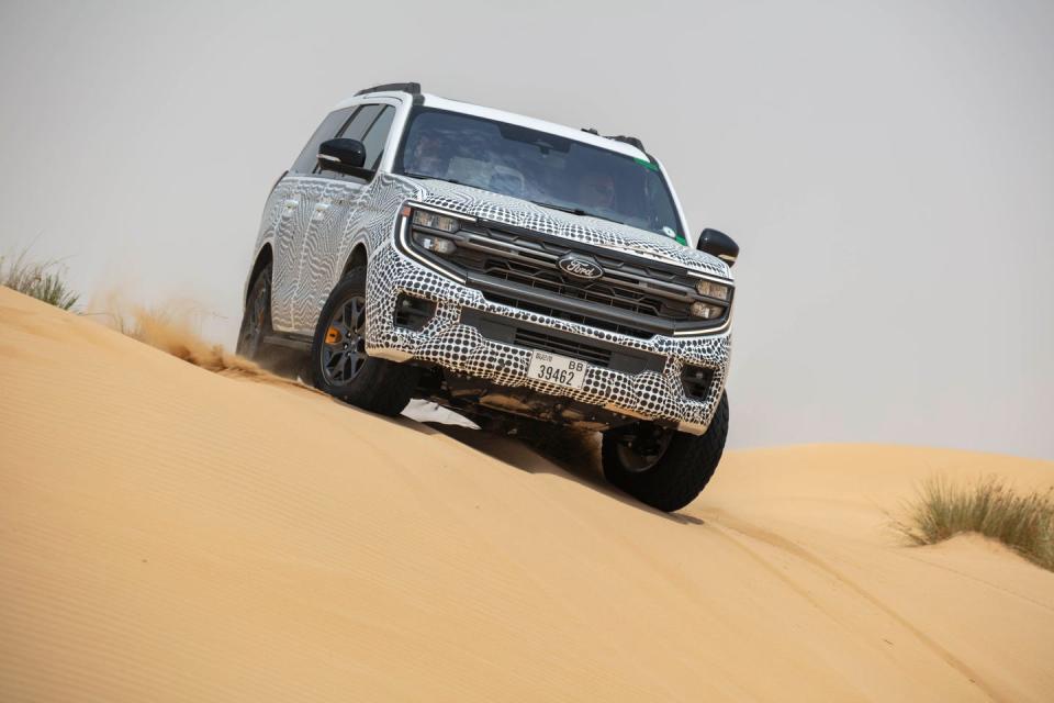 2025 ford expedition tremor dubai testing