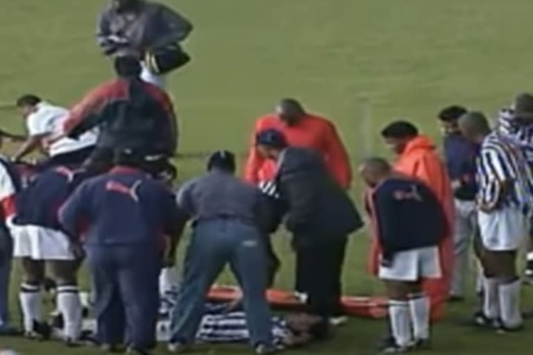 Las im&#xe1;genes del El Jomo Cosmos y el Moroka Swallows asustaron por la similitud con lo que hab&#xed;an vivido los jugadores del Bena Tshadi d&#xed;as antes