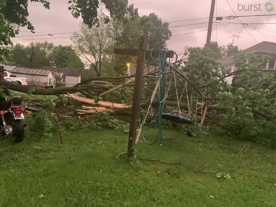 Daños climáticos en Greenville