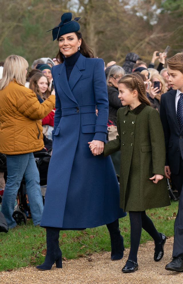 Royals attends Christmas Day Church service