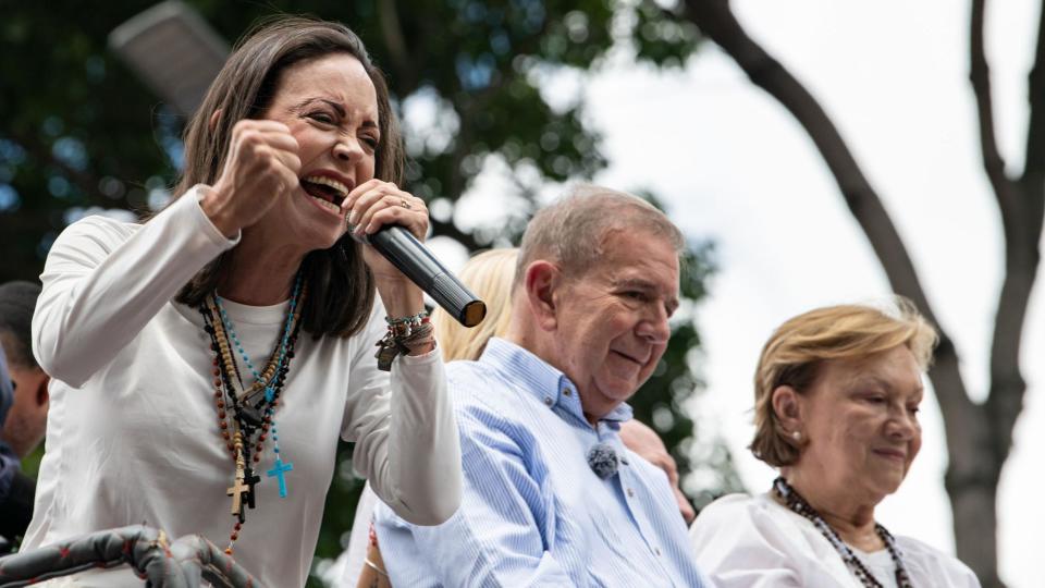 María Corina Machado y Edmundo González Urrutia.