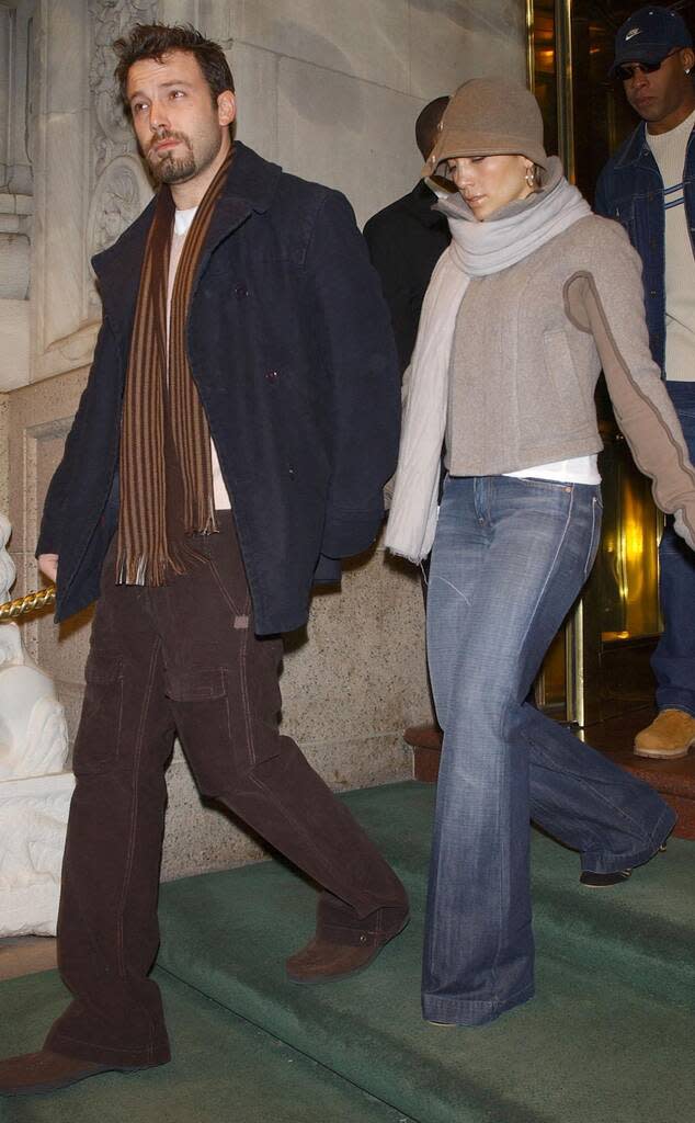 Ben Affleck, Jennifer Lopez, December, 2003