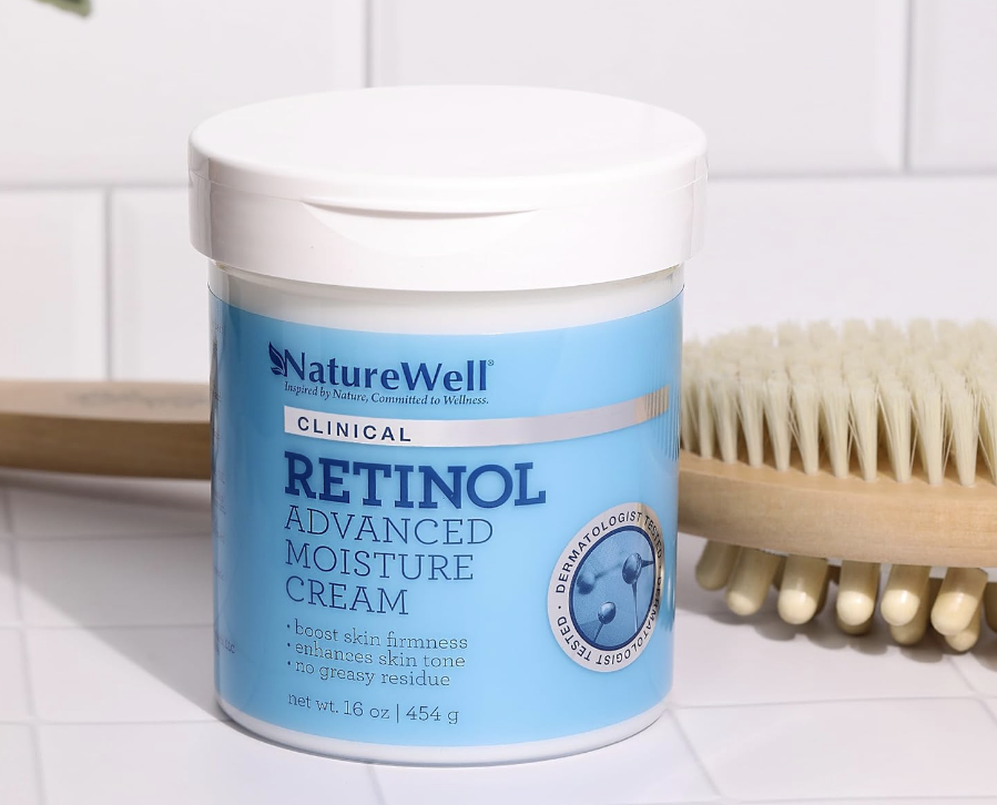 Crema hidratante avanzada con retinol NatureWell Clinical