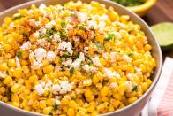 <p>Looking for ways to use up that <a href="https://www.delish.com/cooking/g1463/sweet-corn-recipes/" rel="nofollow noopener" target="_blank" data-ylk="slk:sweet summer corn;elm:context_link;itc:0;sec:content-canvas" class="link ">sweet summer corn</a>? Look no further! This simple <a href="https://www.delish.com/holiday-recipes/cinco-de-mayo/g42865078/mexican-salads/" rel="nofollow noopener" target="_blank" data-ylk="slk:salad;elm:context_link;itc:0;sec:content-canvas" class="link ">salad</a> hits all the right notes: creamy, spicy, salty, and citrusy, just like the beloved Mexican street food dish <a href="https://www.delish.com/cooking/recipe-ideas/recipes/a47269/mexican-street-corn-elote-recipe/" rel="nofollow noopener" target="_blank" data-ylk="slk:elote;elm:context_link;itc:0;sec:content-canvas" class="link ">elote</a> (<a href="https://www.delish.com/cooking/recipe-ideas/a19637515/best-grilled-corn-on-the-cob-recipe/" rel="nofollow noopener" target="_blank" data-ylk="slk:grilled sweet corn;elm:context_link;itc:0;sec:content-canvas" class="link ">grilled sweet corn</a> coated in mayo, cotija cheese, and spices) that it's inspired by.</p><p>Get the <strong><a href="https://edit-delish.hearstapps.com/cooking/recipe-ideas/recipes/a43194/mexican-corn-salad-recipe/" rel="nofollow noopener" target="_blank" data-ylk="slk:Mexican Corn Salad recipe;elm:context_link;itc:0;sec:content-canvas" class="link ">Mexican Corn Salad recipe</a></strong>.</p>