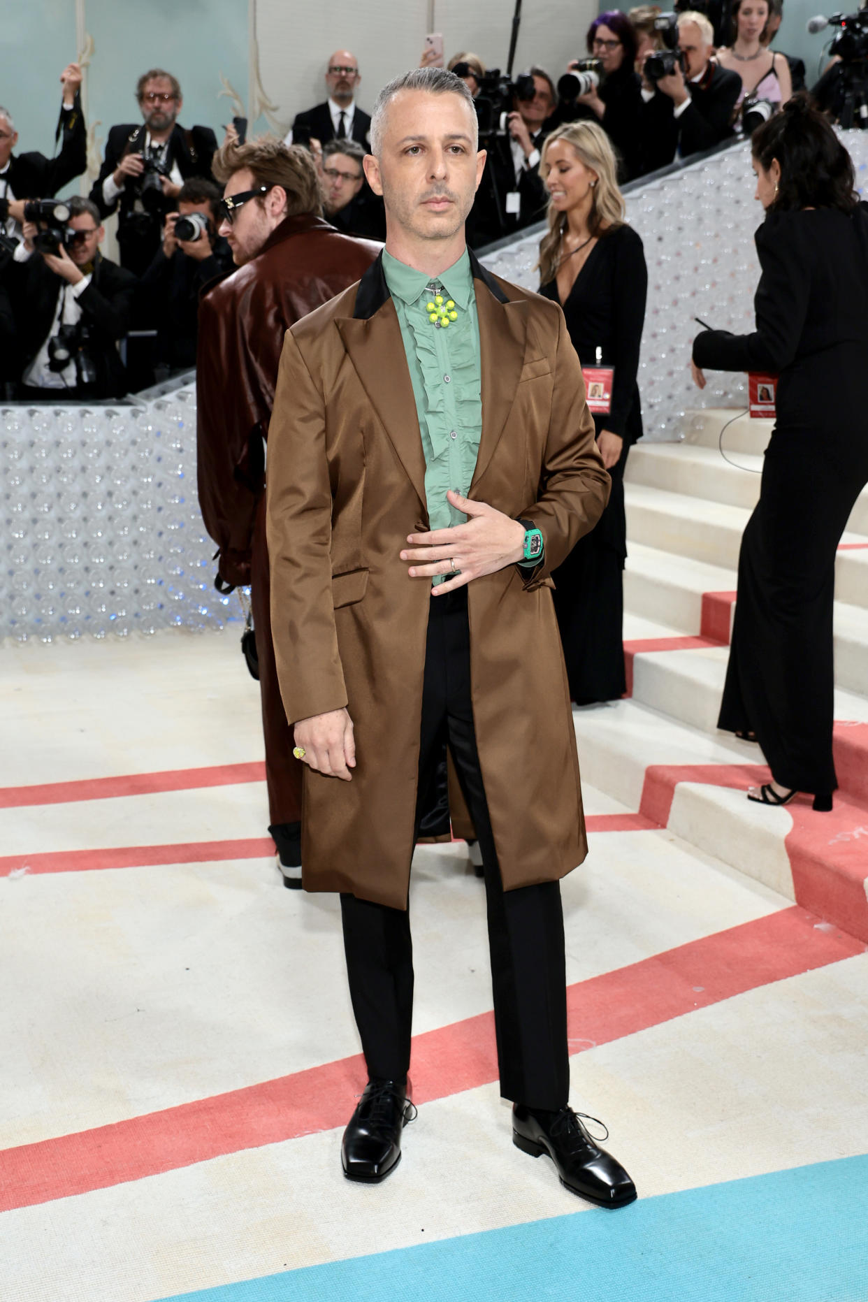 NEW YORK, NEW YORK - MAY 01: Jeremy Strong attends The 2023 Met Gala Celebrating 