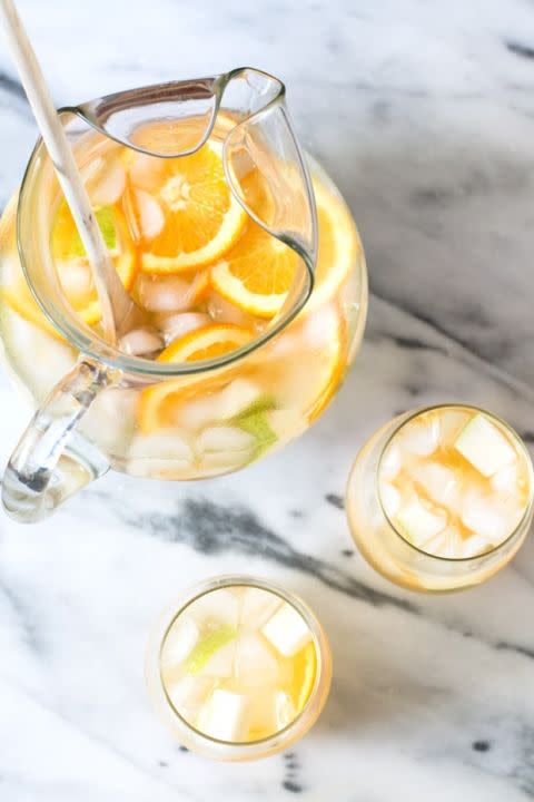 Pear Ginger White Sangria