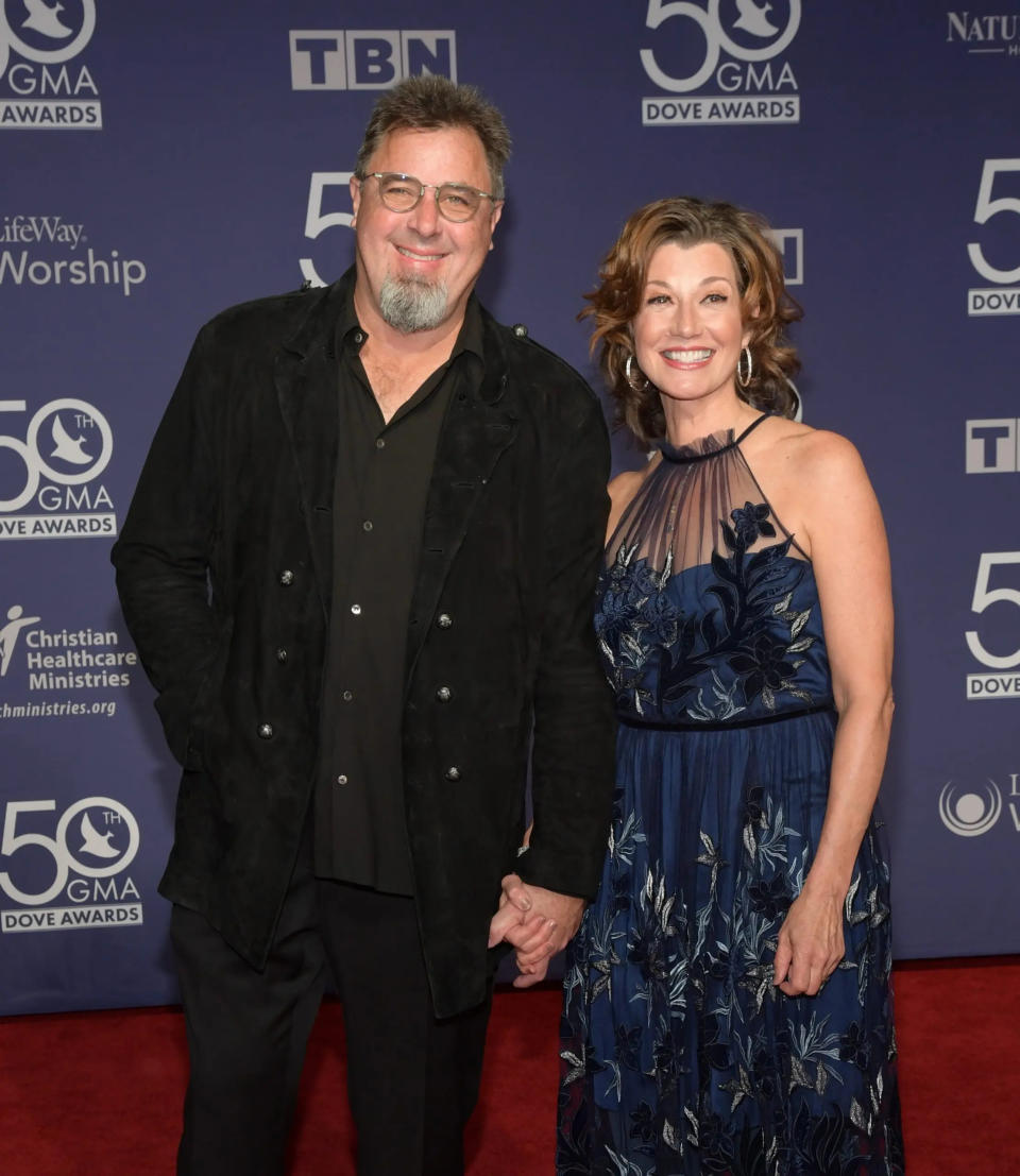 Amy Grant and Vince Gill married in 2000.