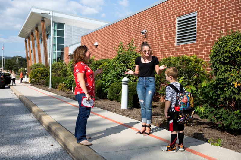 York Suburban schools resume with hybrid in-person and online classes