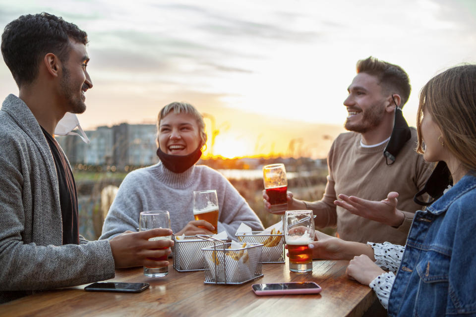 The fastest growing grocery category of 2020 was lager, up £791.9m to be worth £4.4bn. Photo: Getty Images