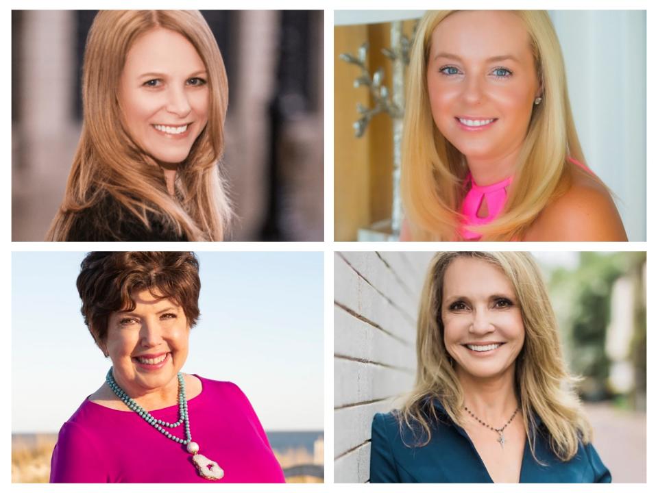 Clockwise from top left, authors Kristin Harmel, Kristy Woodson Harvey, Patti Callahan Henry and Mary Kay Andrews will appear at the Columbus Metropolitan Library main branch on April 26 as part of the Sesquicentennial Author Series.