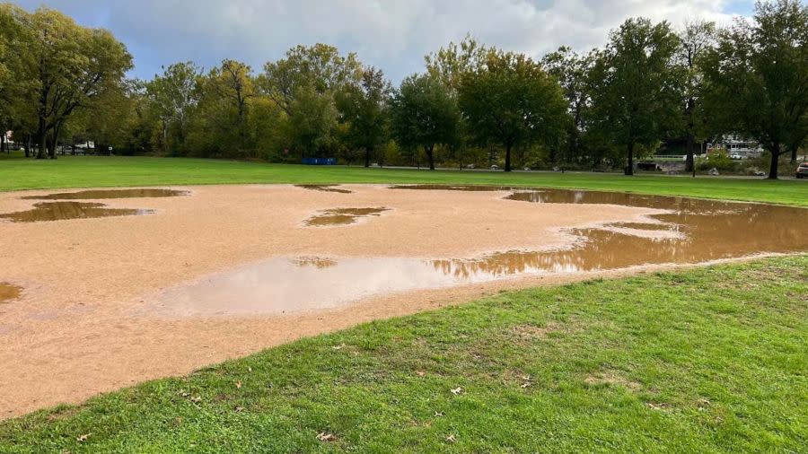 Before – Cedar Cliff Youth Softball Senators Homefield Makeover