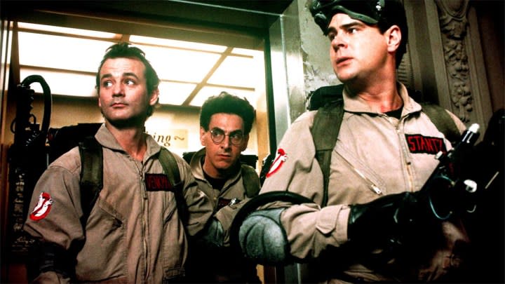 The cast of Ghostbusters.