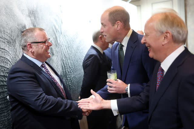 <p>Chris Jackson/Getty</p> Prince William attends the 2023 Tusk Conservation Awards at The Savoy Hotel on November 27, 2023