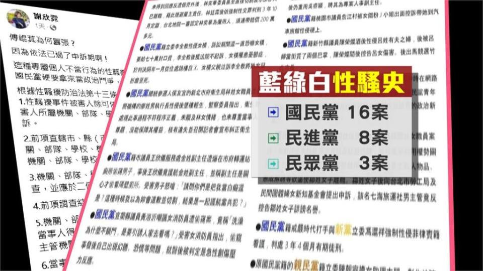 「性騷黑數1：100」落井下石？　高嘉瑜澄清：是指整個社會