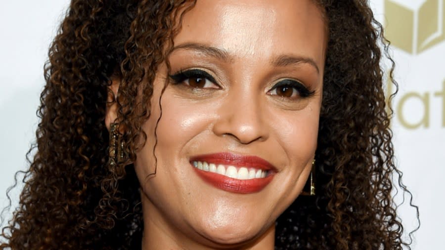 Jesmyn Ward, author of the novel “Let Us Descend,” is shown at the 68th National Book Awards Ceremony and Benefit Dinner in New York on Nov. 15, 2017. “Let Us Descend,” Ward’s slave narrative, is among the finalists for the Andrew Carnegie Medals for Excellence. (Photo: AP)