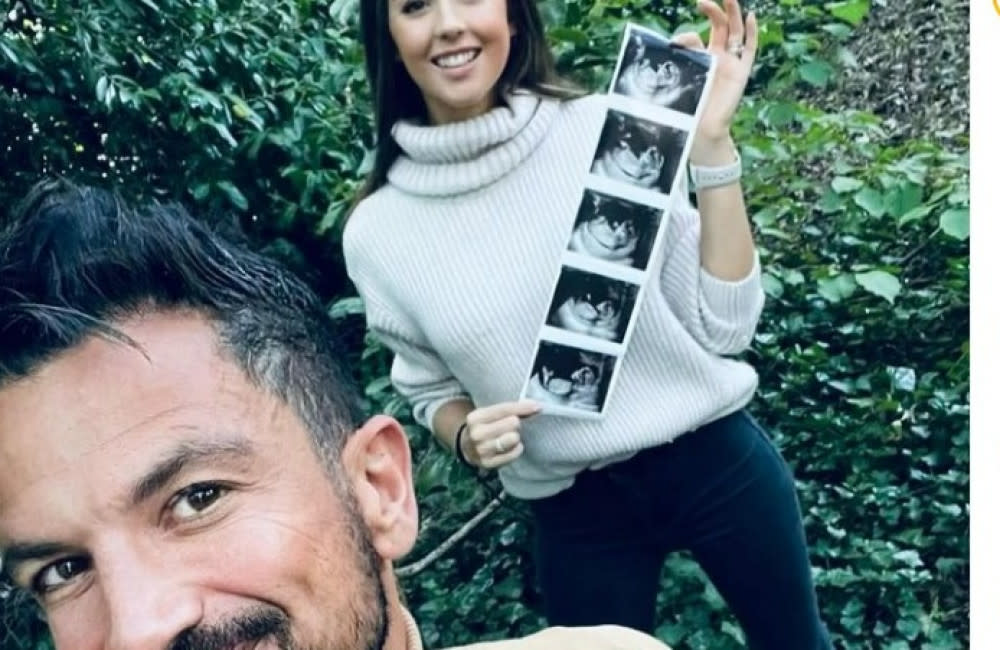 Peter Andre’s wife has been rushed to hospital amid fears for her unborn baby credit:Bang Showbiz