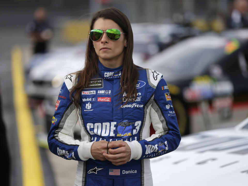 Danica Patrick is done at Stewart-Haas Racing and her future in NASCAR is now up in the air. (AP)
