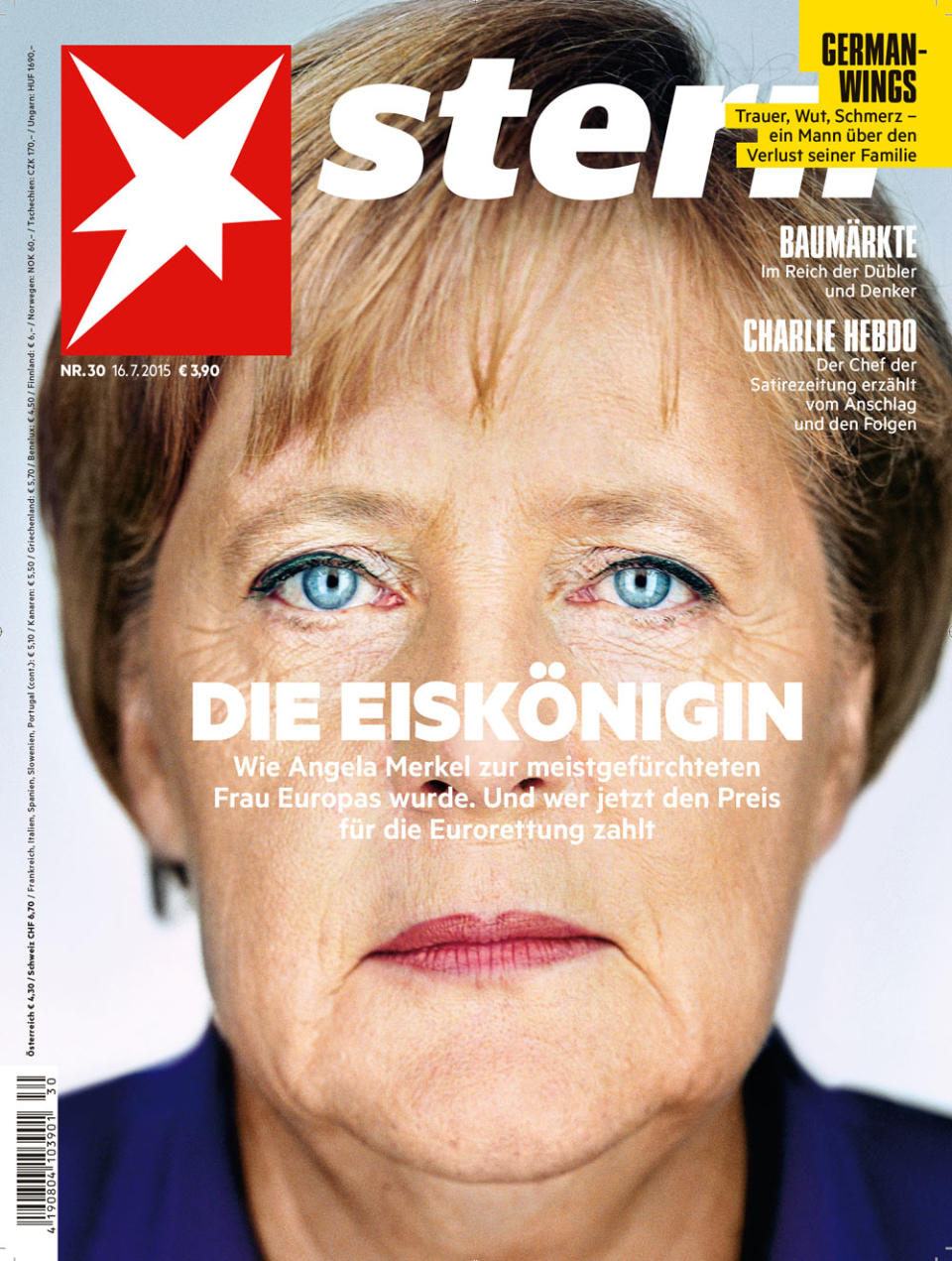 <p>Der Stern muss seit 1998 einen Auflagenrückgang von 50 Prozent verzeichnen. An den Bahnhofkiosken ist das Magazin aber immer noch stark genug, um sich den fünften Rang zu verdienen. (Foto: Stern.de) </p>