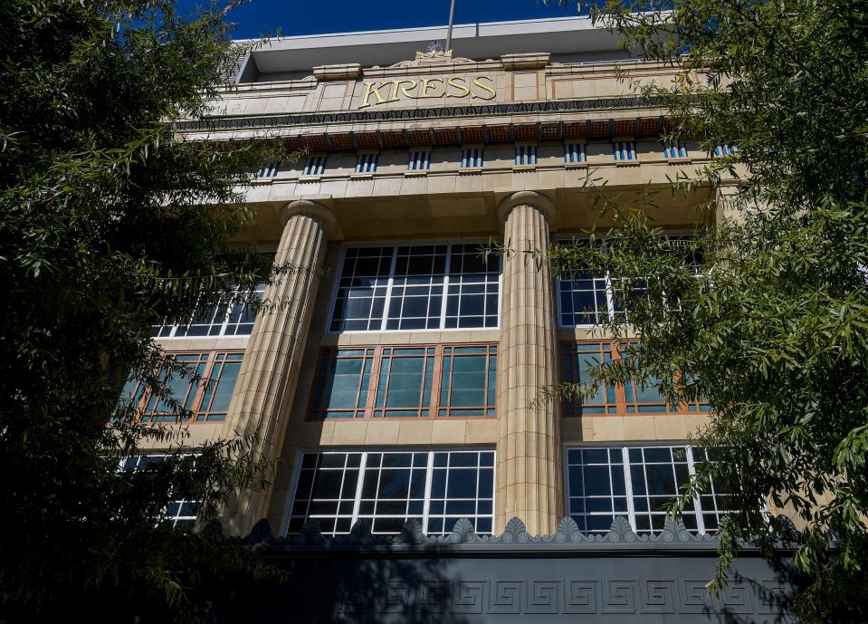 The Kress Building on Dexter Avenue in Montgomery, Ala., on Wednesday November 1, 2023.