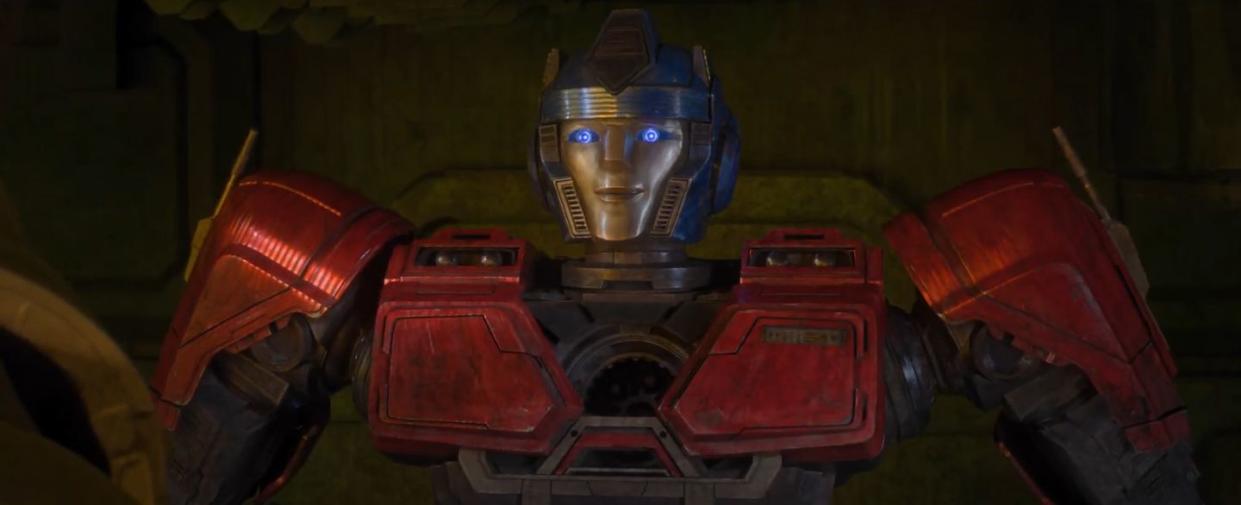 optimus prime, transformers one trailer