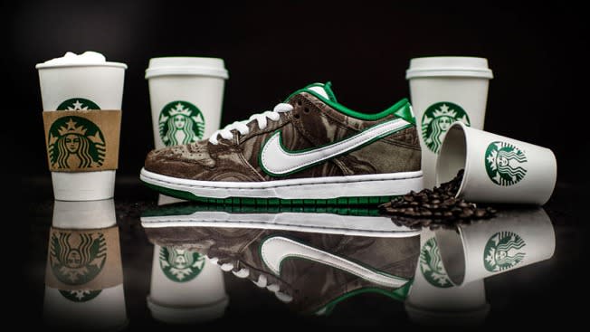 Starbucks and shoe lovers, Nike just made all your dreams come true