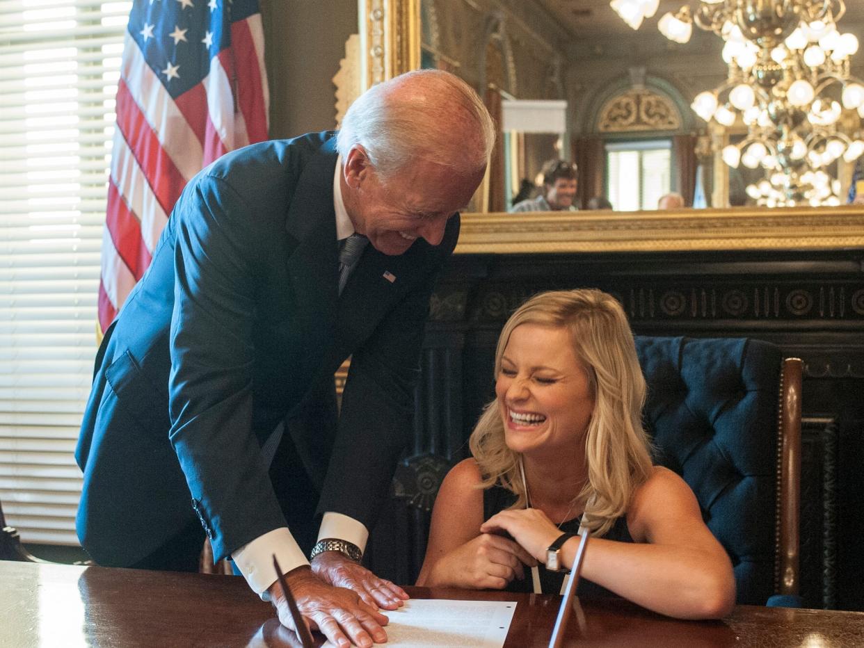 joe biden amy poehler