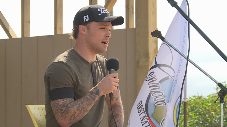 Hockey celebrities visit Lennox Island, offer kids inspirational messages