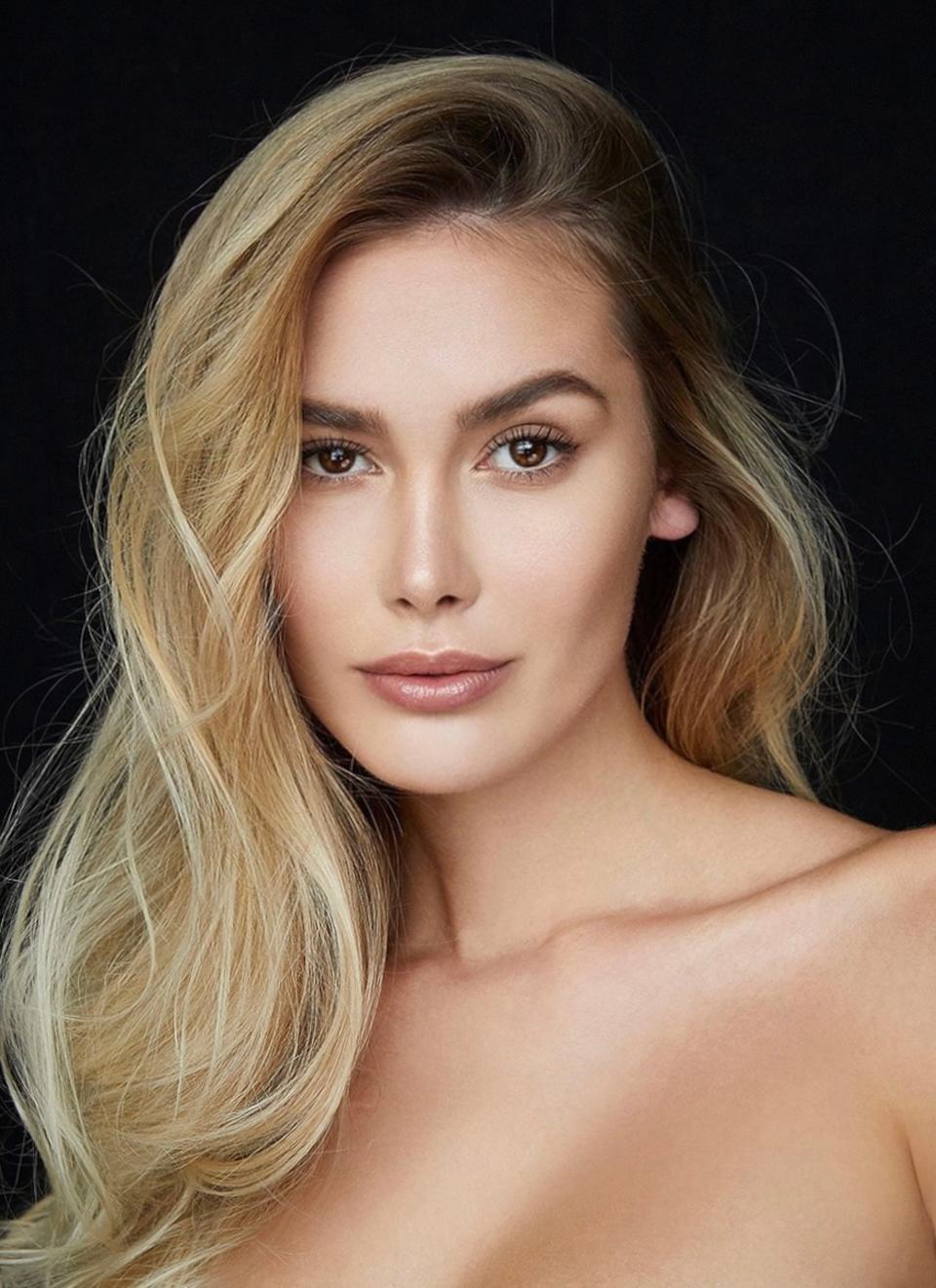 A headshot of Miss Slovakia 2023 Kinga Puhova.