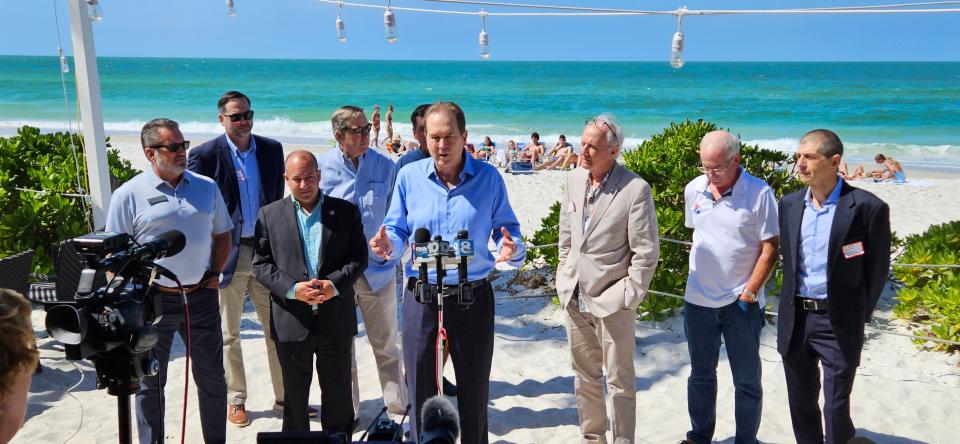U.S. Rep. Vern Buchanan hosted a roundtable discussion with stakeholders concerns about water quality and ways to mitigate red tide in Sarasota and Manatee.