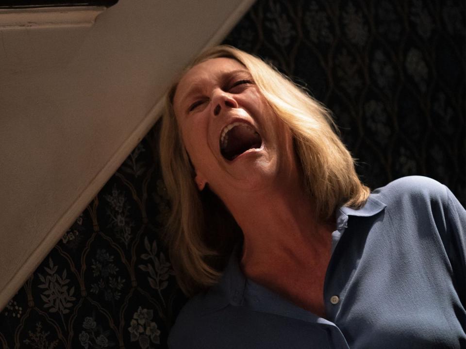 Scream of the crop: Jamie Lee Curtis in ‘Halloween Ends’ (Universal)