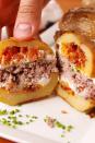 <p>Potato skins + burger = BLISS.</p><p>Get the recipe from <a href="https://www.delish.com/cooking/recipe-ideas/recipes/a53815/potato-skin-burgers-recipe/" rel="nofollow noopener" target="_blank" data-ylk="slk:Delish;elm:context_link;itc:0;sec:content-canvas" class="link ">Delish</a>.</p>