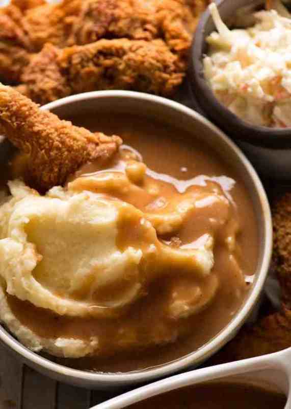 <p>Recipe Tin Eats</p><p>The unique thing about KFC Mashed Potato is how it’s creamy but soft. </p><p><strong>Get the recipe: </strong><a href="https://www.recipetineats.com/kfc-potato-and-gravy-recipe/" rel="nofollow noopener" target="_blank" data-ylk="slk:KFC Mashed Potato;elm:context_link;itc:0;sec:content-canvas" class="link rapid-noclick-resp"><strong>KFC Mashed Potato</strong></a></p>