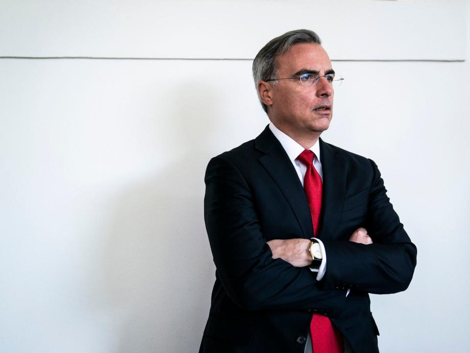 WASHINGTON, DC - JULY 29 : White House Counsel Pat Cipollone arrives before President Donald J. Trump participates in a signing ceremony for H.R. 1327, an act to permanently authorize the September 11th victim compensation fund, in the Rose Garden at the White House on Monday, July 29, 2019 in Washington, DC. (Photo by Jabin Botsford/The Washington Post via Getty Images)