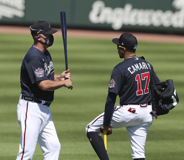 Chipper Jones Atlanta Braves  Atlanta braves, Sf giants baseball, Atlanta  braves baseball