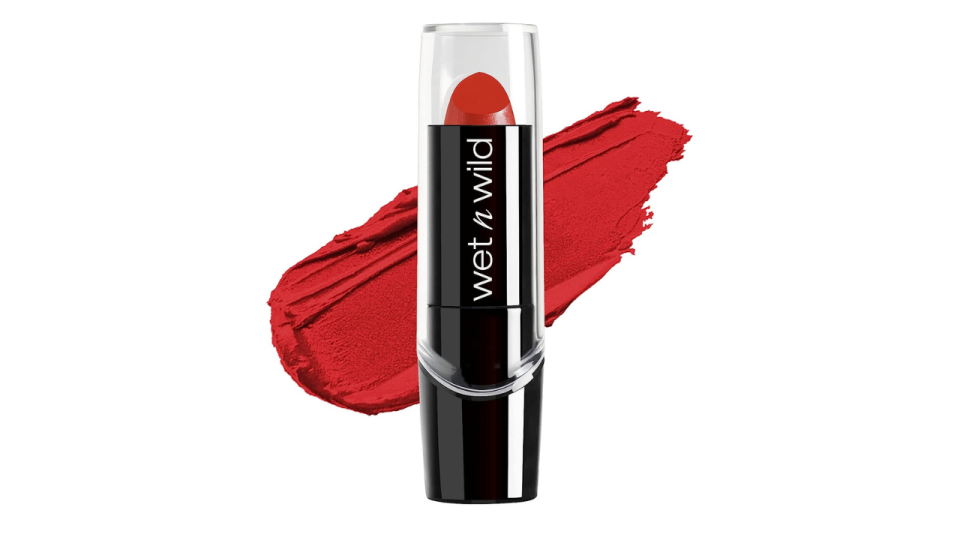 wet n wild Silk Finish Lipstick in Cherry Frost Red: $1.30