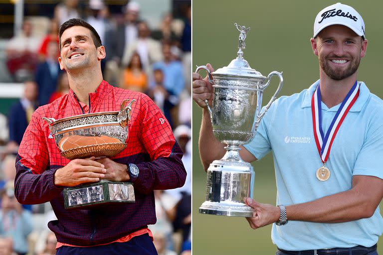 Novak Djokovic cobró 2.300.000 euros por haber conquistado Roland Garros y Wyndham Clark se llevó 3.600.000 dólares como vencedor del Abierto de Estados Unidos de golf.