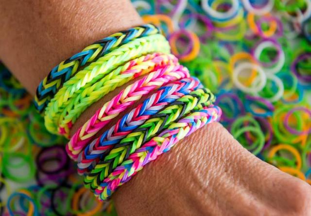 Diy Looming Band Kit Colored Rubber Bands Handmade Bracelets - Temu