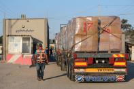 Palestinians in Gaza export clothes