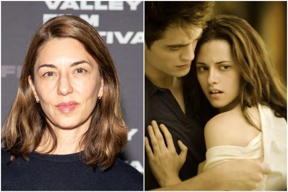 Sofia Coppola and Robert Pattinson and Kristen Stewart in ‘Breaking Dawn – Part 1’ (Getty Images / Summit Entertainment)