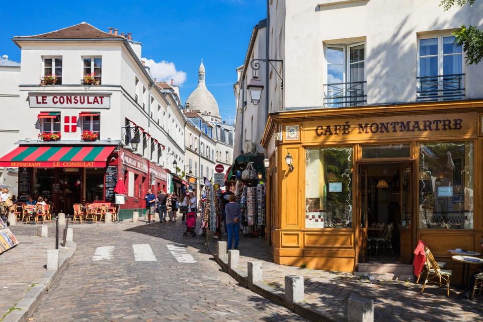 Montmatre is full of charming cafes (Getty Images)