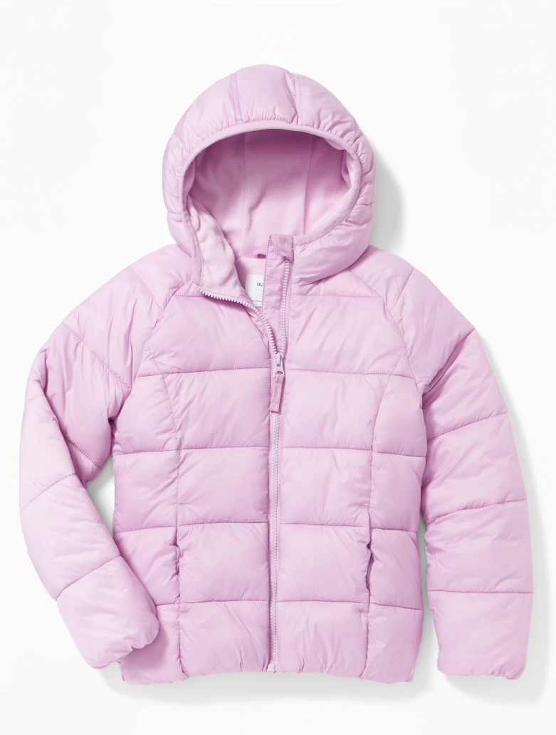 Old Navy Wind-Resistant Frost-Free Puffer Jacket for Girls