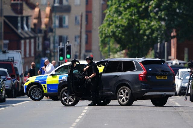 Nottingham city centre incident