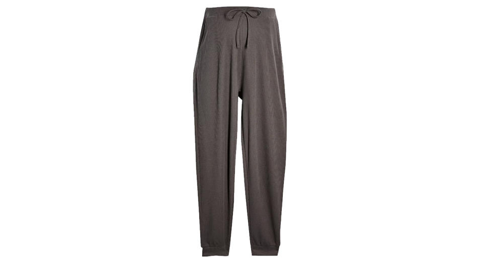 Maternity Charcoal Grey Loungewear Waffle Joggers