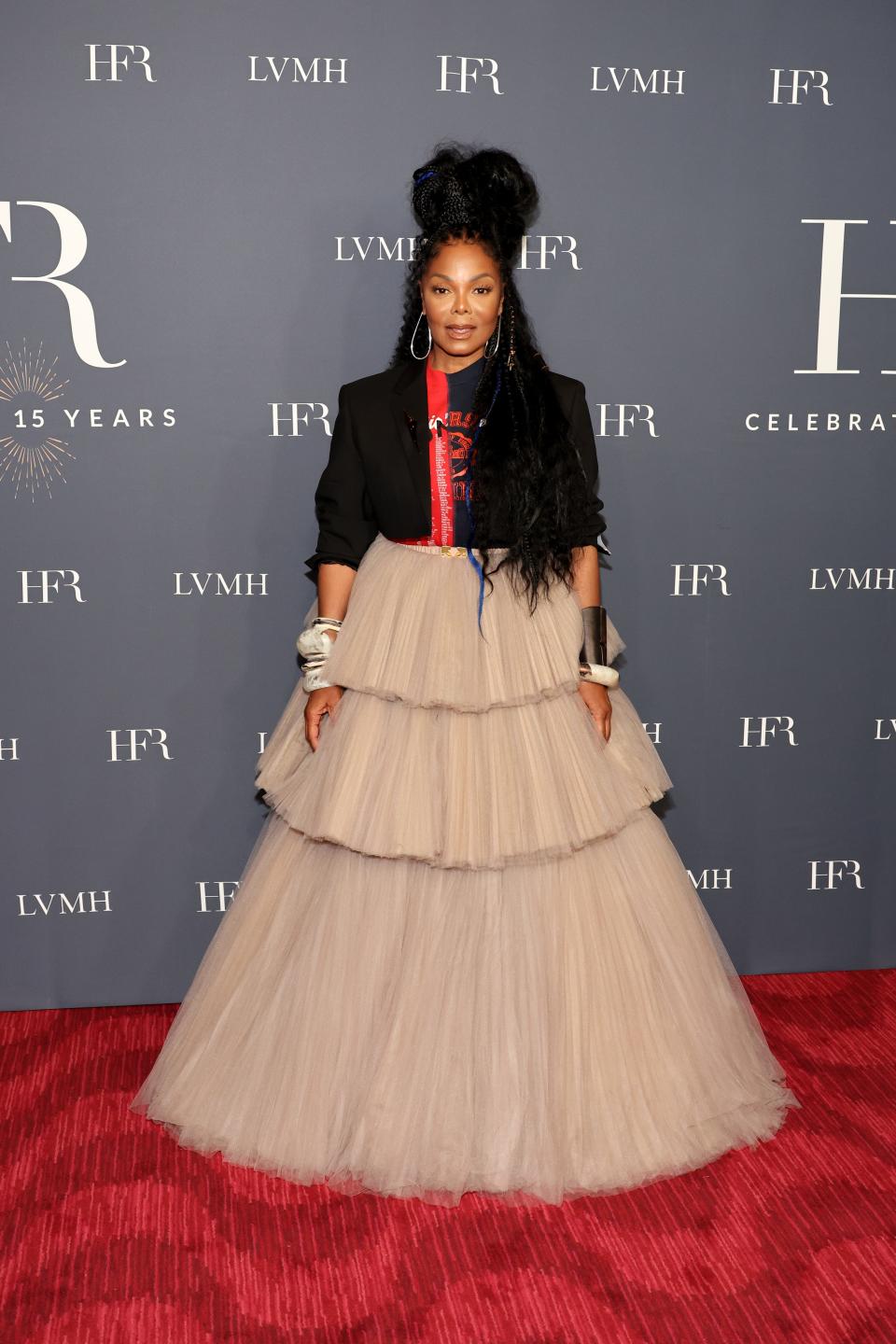 Janet Jackson attends the Harlem's Fashion Row 15th Anniversary Fashion Show And Style Awards After Party on Sept. 6, 2022, in New York City.