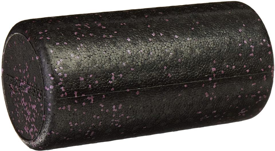 AmazonBasics High-Density Round Exercise Therapy Foam Roller. Image via Amazon.