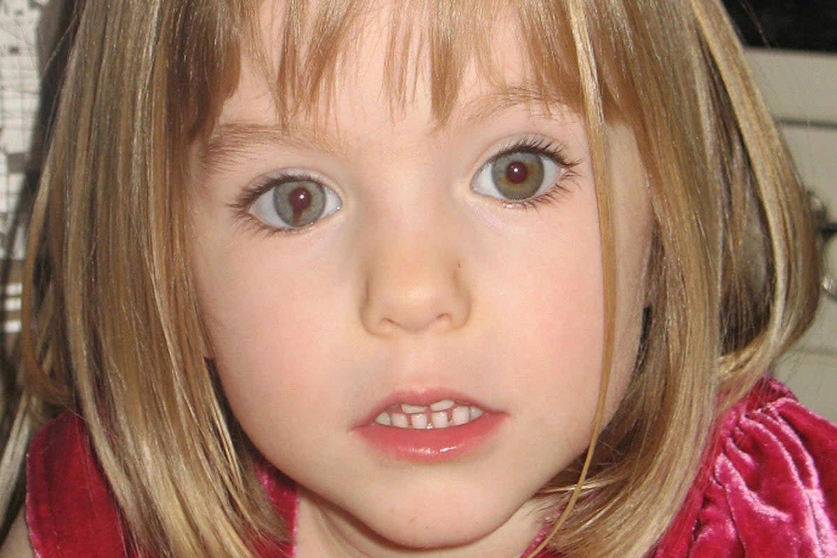 Madeline McCann went missing in Portugal in 2007 (PA) (PA Media)