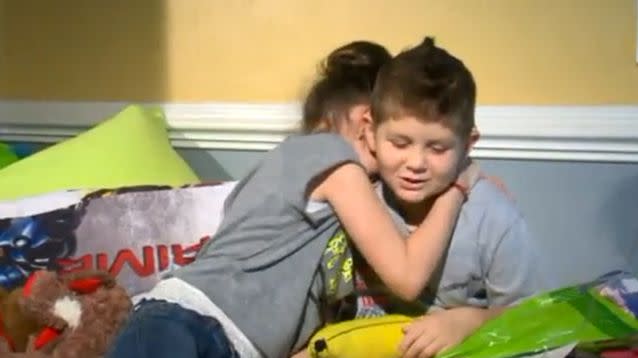 David and Ayla have had their first date. Photo: Fox6now