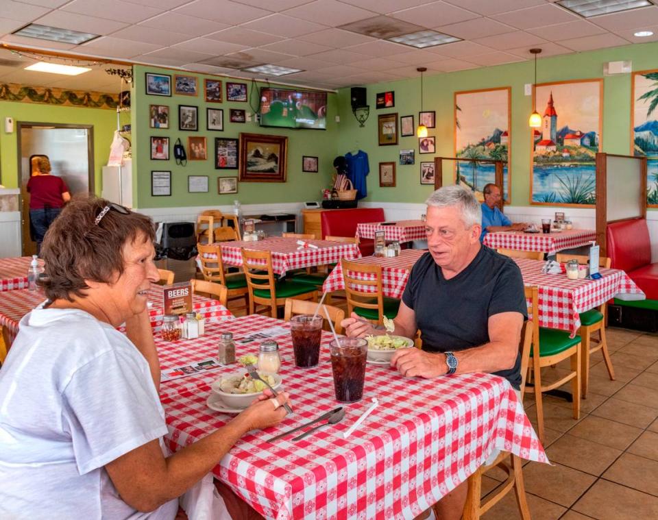 Ellen Call and Brian Hueben were regular customers at Steve’s Villa Capri in Overland Park.