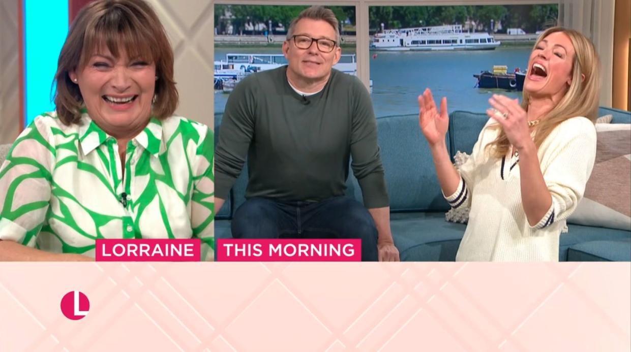 ben shephard, cat deeley, lorraine kelly, this morning and lorraine